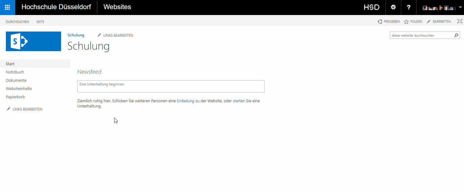 Berechtigungen Liste/Bibliothek